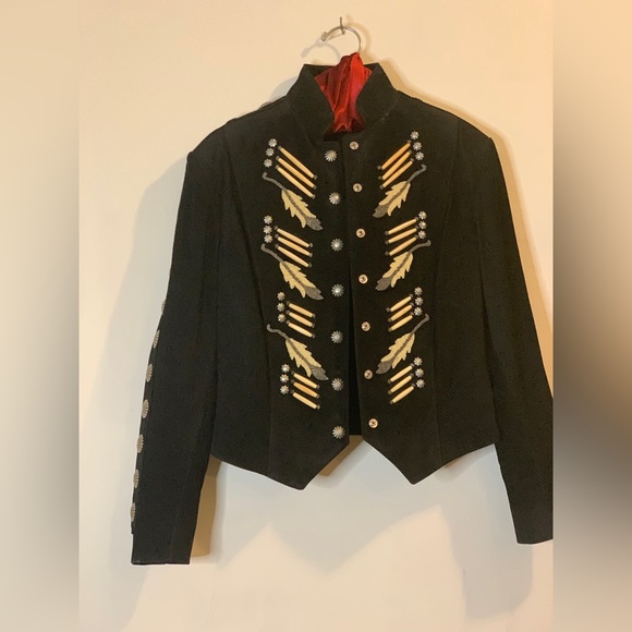 North American Frontier Pigskin Leather Jacket Handmade in USA Vintage Size M - Picture 3 of 16